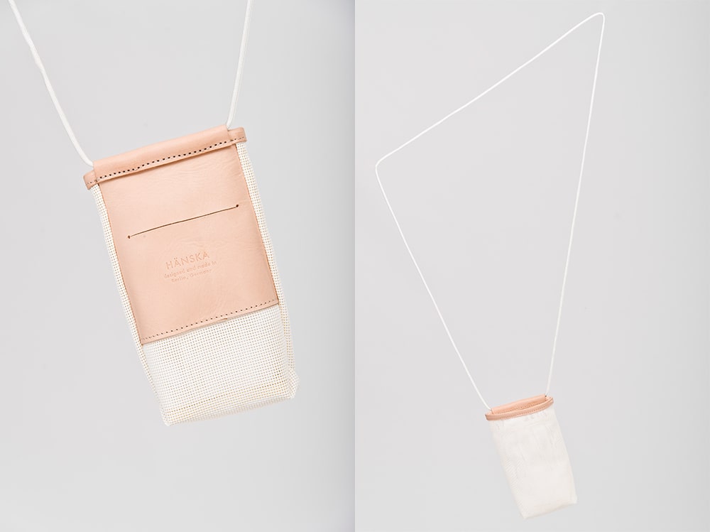 高品質の素材を用い、ベルリンの工房で丁寧に作られたHÄNSKAのバッグ。
